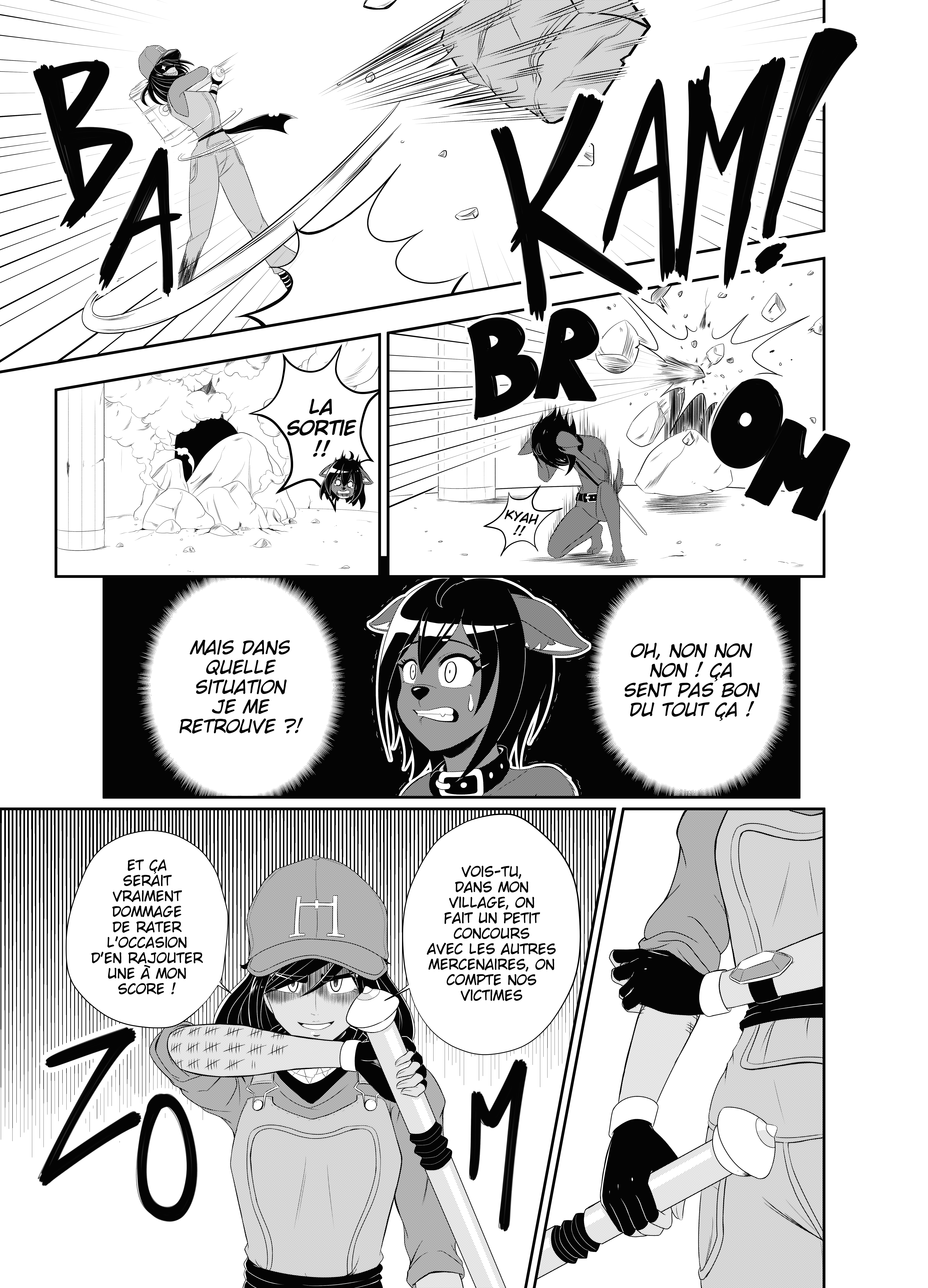 Page du manga Game Explorers