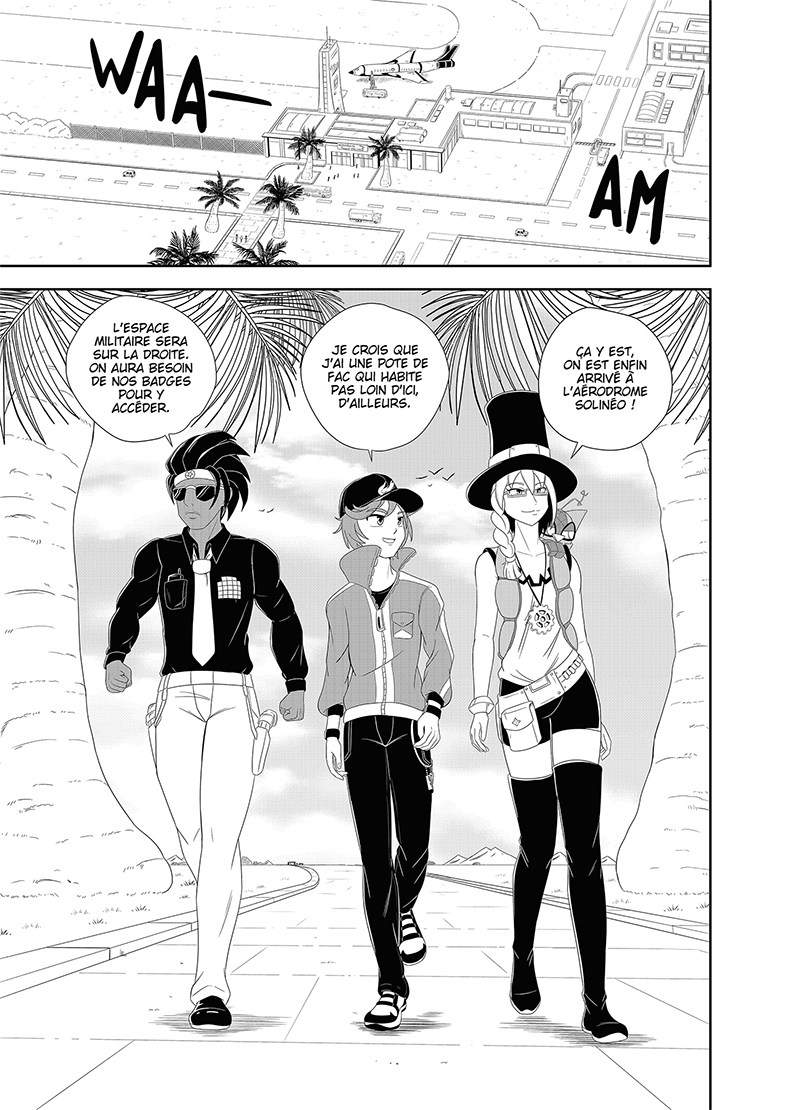 Page du manga Game Explorers