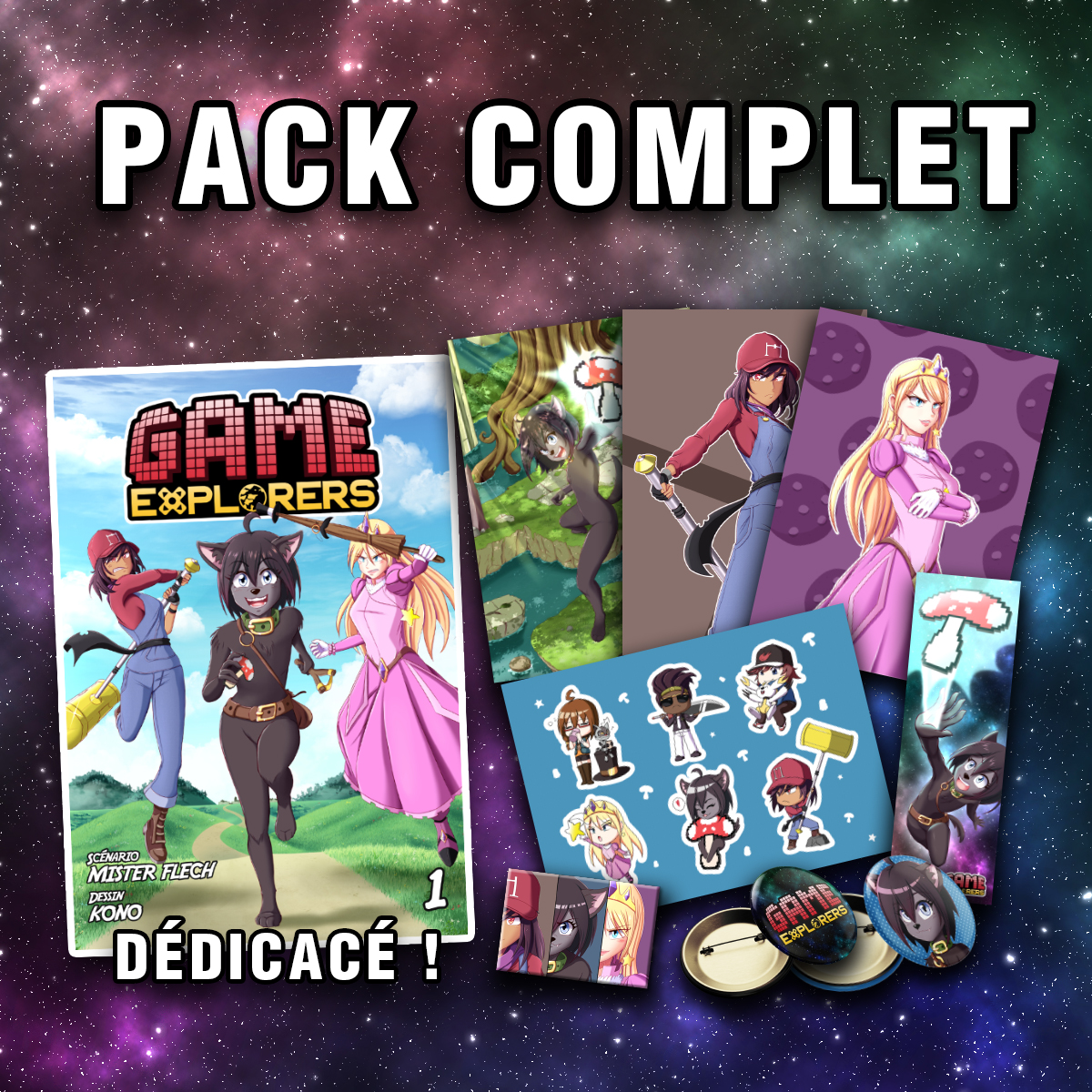 acheter pack complet Game Explorers