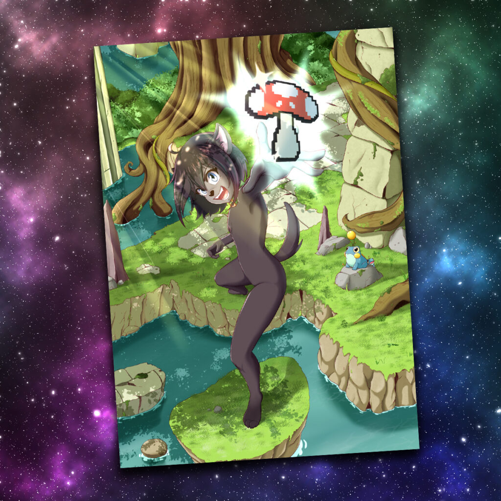 Carte postale Hermine - Game Explorers