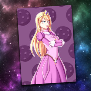 Carte postale Princesse Cookie - Game Explorers