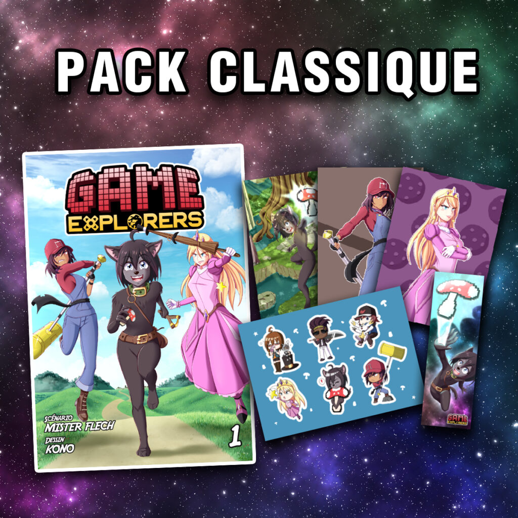 Game Explorers, Tome 1 - PACK CLASSIQUE