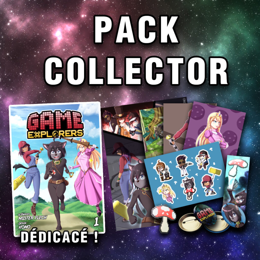 Game Explorers, Tome 1 - PACK COLLECTOR