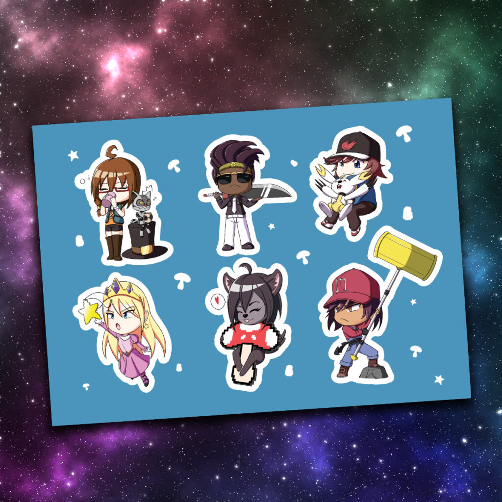 Autocollants Game Explorers, Tome 1