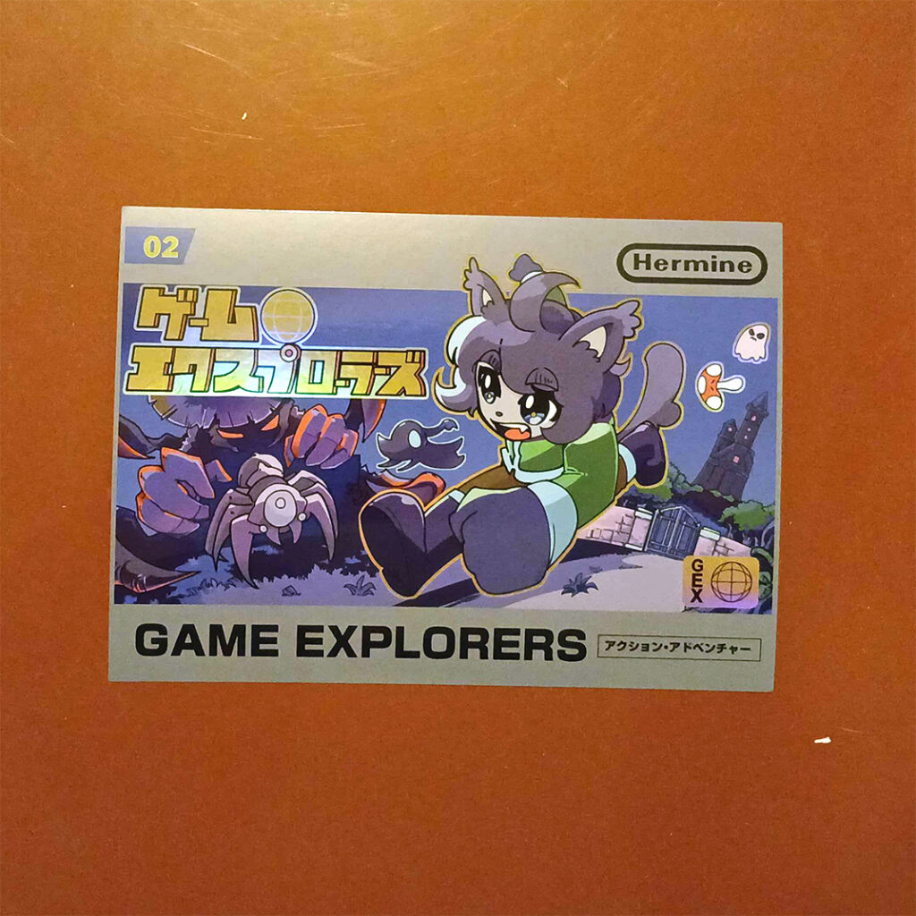 Carte A5 Holographique Collector - Game Explorers (Tome 2)